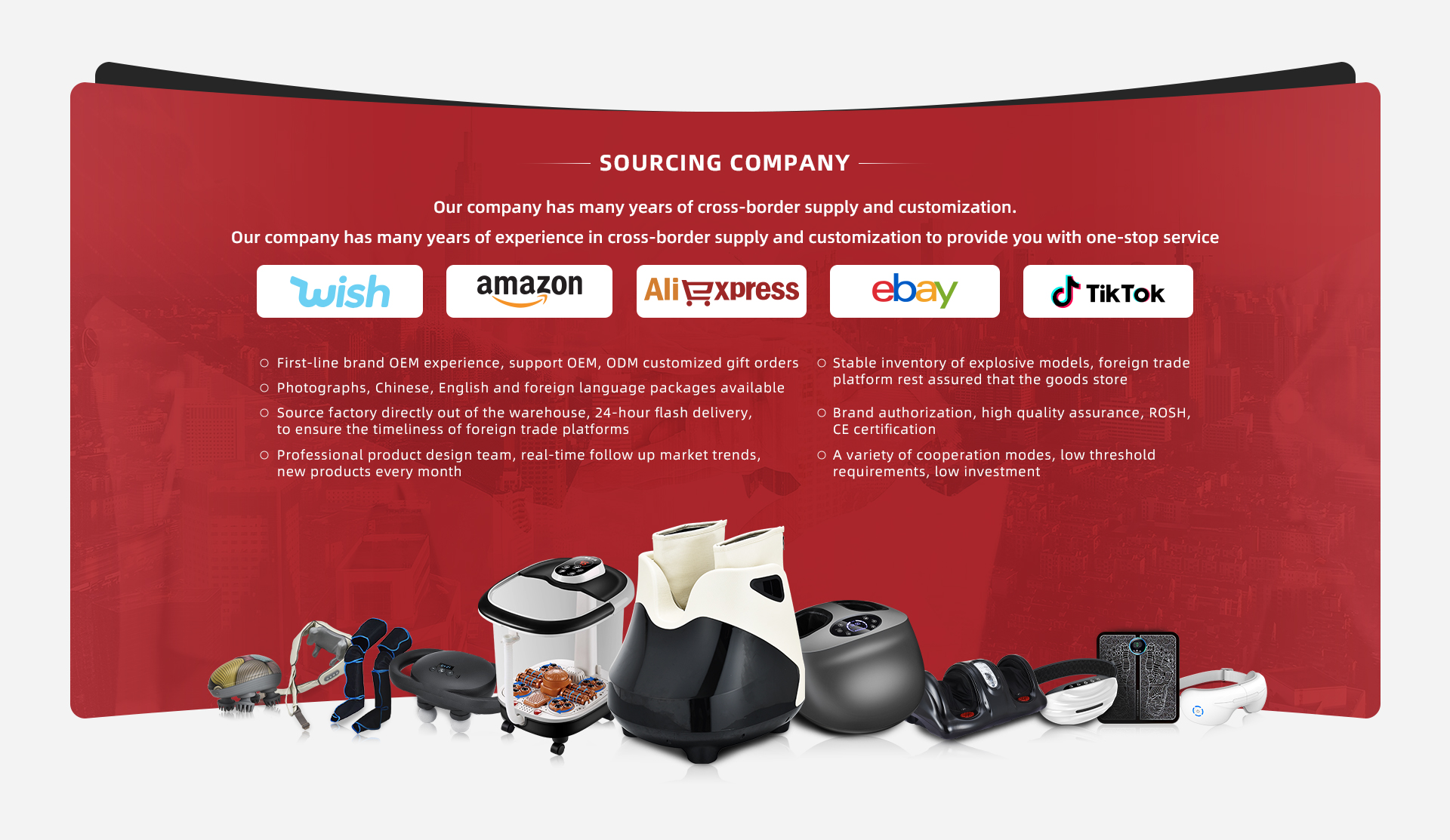 %Massager Manufacturer %